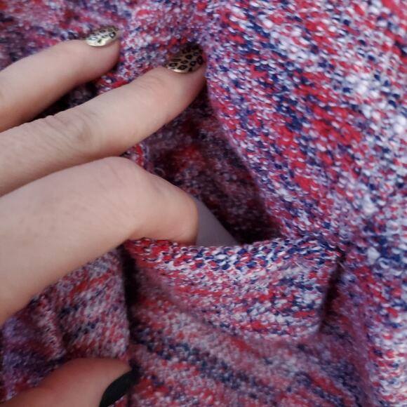 J. Crew | Zip Up Textured Marled Blazer - Picture 5 of 6